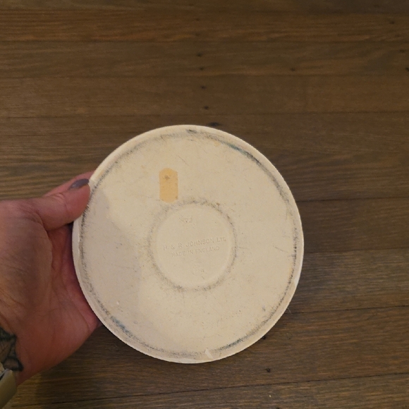 H & R Johnson Decorative Tile: Covered Bridge. Made In England - Picture 4 of 4